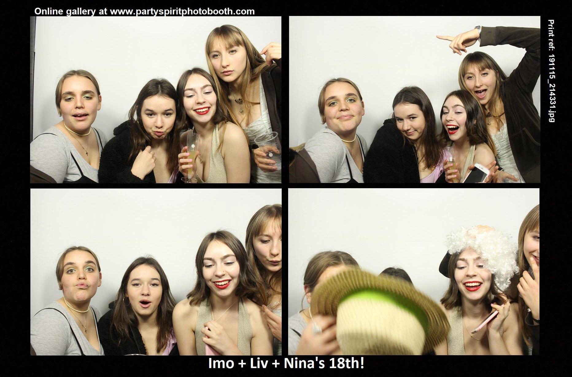 18th Birthday Party | View more photos from the event at gallery.partyspiritphotobooth.com/u/PartySpiritPhotoBooth/18th-Birthday-Party